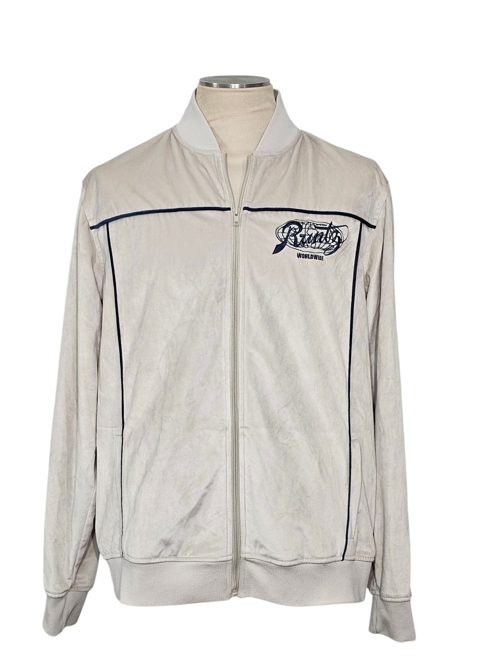 Runtz Worldwide Men's Cream Track Jacket